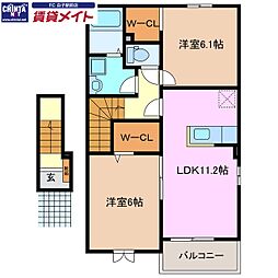 ラ・ルーチェ A 2階