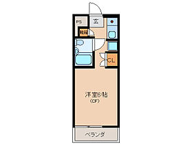 常磐レジデンス A205 ｜ 三重県伊勢市常磐３丁目（賃貸マンション1R・2階・17.39㎡） その2