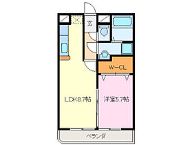 アルタイル 105 ｜ 三重県伊勢市御薗町上條（賃貸マンション1LDK・1階・41.50㎡） その2