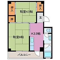 ビレッジハウス安楽島1号棟 207 ｜ 三重県鳥羽市大明東町（賃貸マンション2K・2階・33.54㎡） その2