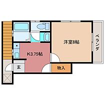 NOBLE古市 2F ｜ 三重県伊勢市古市町（賃貸アパート1K・2階・29.44㎡） その2