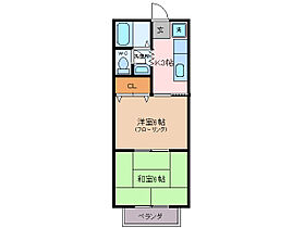 コーポ王将 202 ｜ 三重県伊勢市大世古３丁目（賃貸アパート2K・2階・31.50㎡） その2