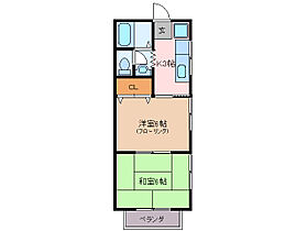 コーポ王将 201 ｜ 三重県伊勢市大世古３丁目（賃貸アパート2K・2階・31.50㎡） その2