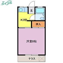 シャトルサンライズ  ｜ 三重県伊勢市古市町（賃貸マンション1K・1階・23.00㎡） その2