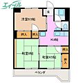 エイワハイツ6階4.5万円