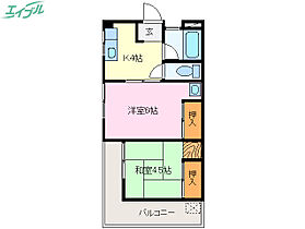 クレアトゥール伊勢志摩  ｜ 三重県志摩市志摩町和具（賃貸マンション2K・3階・32.40㎡） その2