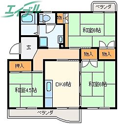 ハイツ赤崎マンション7-2棟(A404)