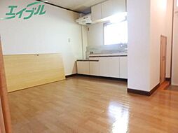 北マンション 3階2DKのリビング/ダイニング