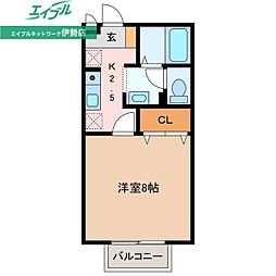 みいと寮　らん 2階/-