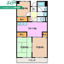 近畿マンション 5階