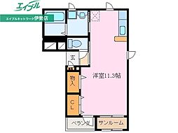間取図画像 ワンルーム