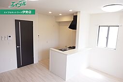 パールハイツけい 2階1LDKのリビング/ダイニング