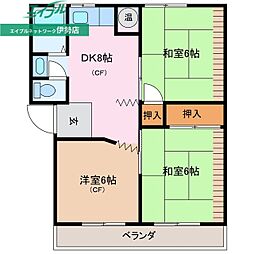大西マンション 2階