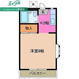 ベルエール新風神社 2階/-