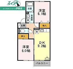 Jumelles AT B棟 1階