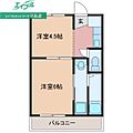 ビレッジハウス小俣2号棟2階2.5万円