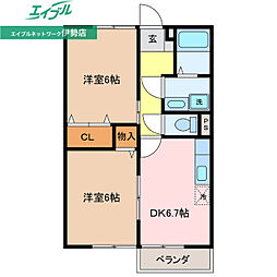 メゾン浜郷　Ｂ棟 2階