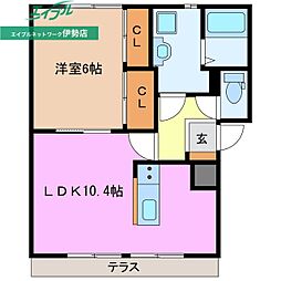 グランディール古市 1階