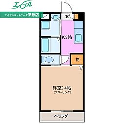 テージスII 3階/-