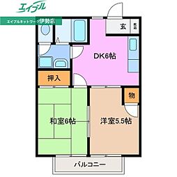 エルコート華 2階