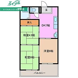 馬瀬ハイツ 4階/-