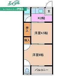 クラリティいせ 2階/-