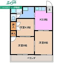 🉐敷金礼金0円！🉐グリーンコーポ小林　B