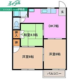 グリーンコーポ小林 B 2階