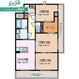 コンフォート ヴィーヴル 2階/-