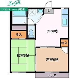 ラフォーレB 1階/-