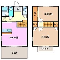 コーポ藤方Ａ Ａ-2 ｜ 三重県津市藤方（賃貸アパート2LDK・1階・62.70㎡） その2