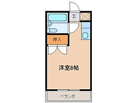 第一マンション一八 306 ｜ 三重県津市戸木町（賃貸マンション1R・3階・22.68㎡） その2