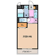 コンフォール津 302 ｜ 三重県津市藤方（賃貸マンション1K・3階・29.60㎡） その2