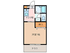 ダイヤプラザ 101 ｜ 三重県津市川方町（賃貸アパート1K・1階・24.24㎡） その2