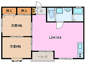 ダイヤモンドマンション久居本町 303 ｜ 三重県津市久居本町（賃貸マンション2LDK・3階・59.94㎡） その2