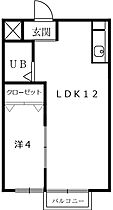 アミーゴナカヤマ 1D ｜ 三重県津市高茶屋小森町（賃貸アパート1LDK・1階・33.12㎡） その2