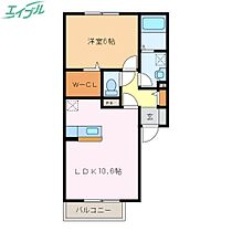 グランド ソレーユ　Ａ  ｜ 三重県津市高茶屋小森町（賃貸アパート1LDK・2階・41.22㎡） その2