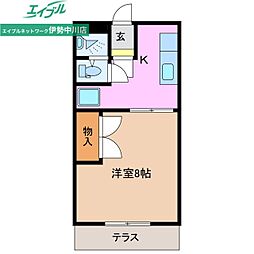 コーポランドムラタ 1階