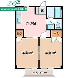 エクセルハイム　Ａ棟 2階