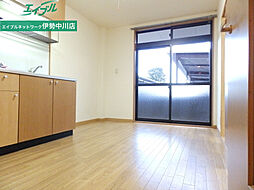 グリーンハイツII 1階2DKのリビング/ダイニング