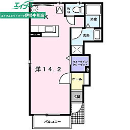 カーサ・バーリオ　Ａ棟 1階