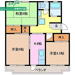 射場コーポ D棟 4階