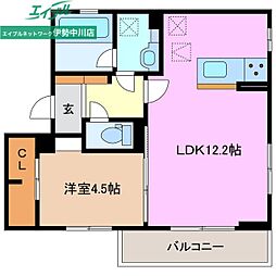 ガーデンテラス 1階