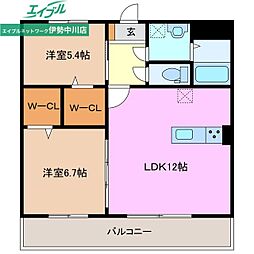 レジデンス西松 1階/-