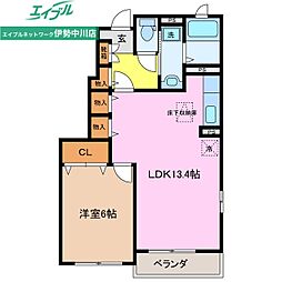 アスリート A 1階