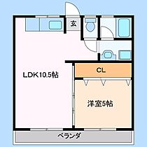 葉月アパートメントＢ棟 9 ｜ 三重県松阪市駅部田町（賃貸アパート1LDK・2階・40.00㎡） その2