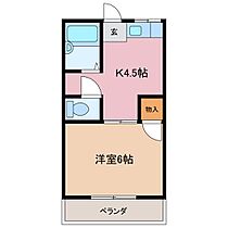 ルメーラ F ｜ 三重県松阪市駅部田町（賃貸アパート1K・2階・24.00㎡） その2