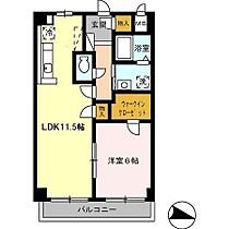 リジョイス 207 ｜ 三重県松阪市嬉野中川新町２丁目（賃貸マンション1LDK・2階・48.44㎡） その2