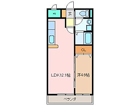 ＯＮＥＳ 101 ｜ 三重県松阪市久保町（賃貸マンション1LDK・1階・40.10㎡） その2