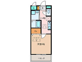 ルネスクレール 3F ｜ 三重県松阪市高町（賃貸マンション1K・3階・30.60㎡） その2